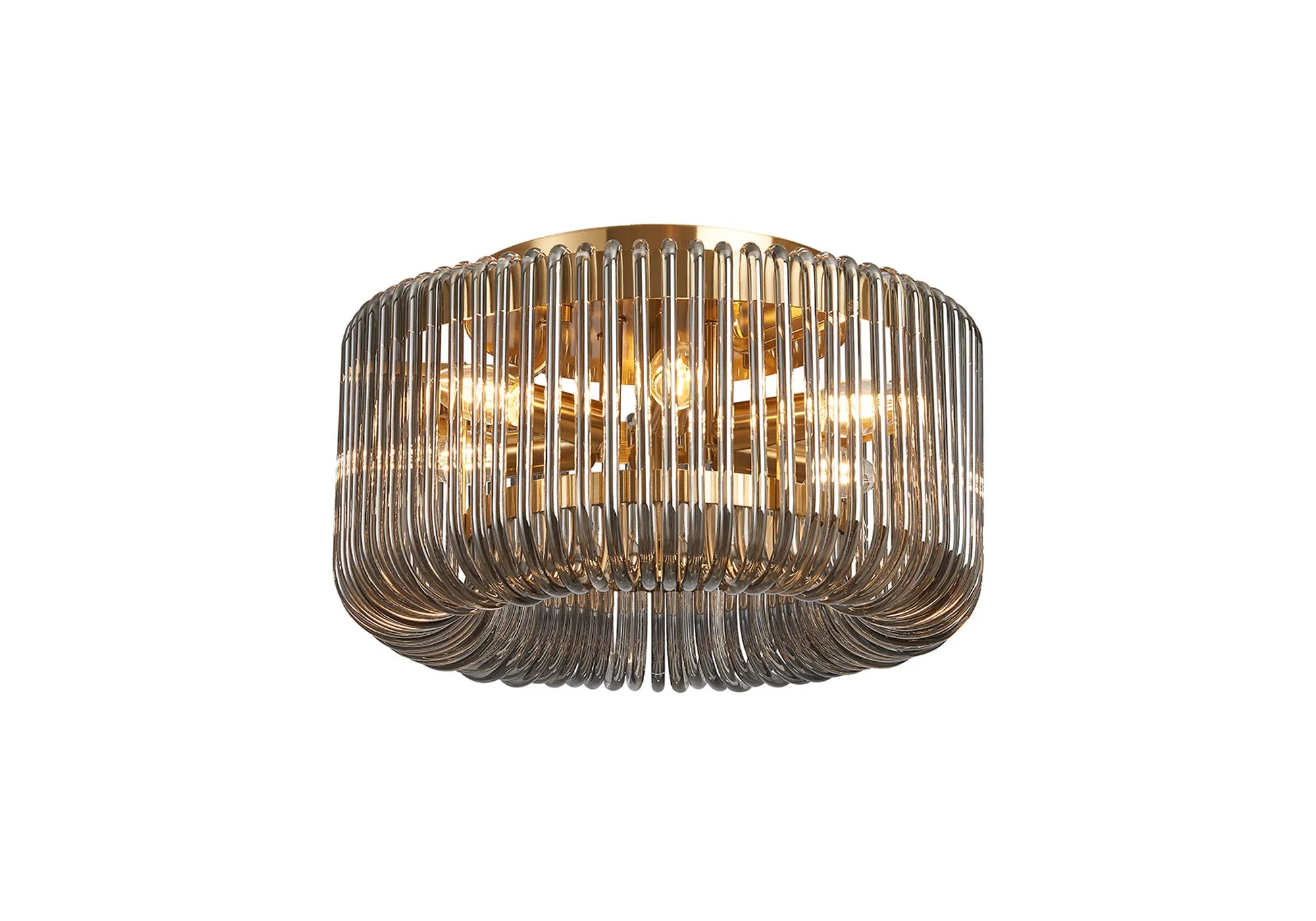 Jonas Round Flush Ceiling Light- Various Sizes & Finishes