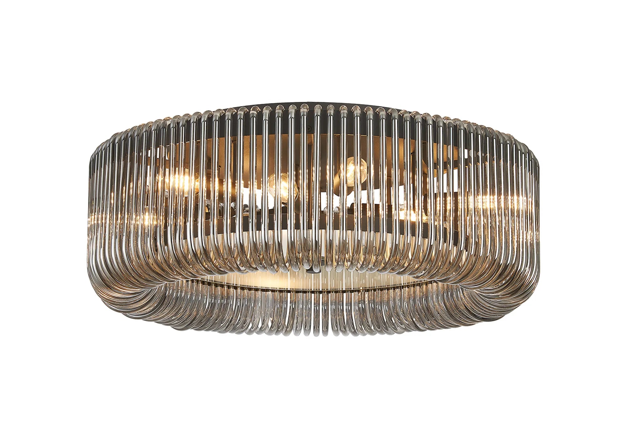 Jonas Round Flush Ceiling Light- Various Sizes & Finishes