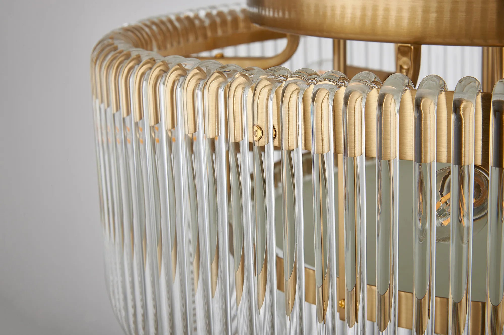 Jonas Round Flush Ceiling Light- Various Sizes & Finishes