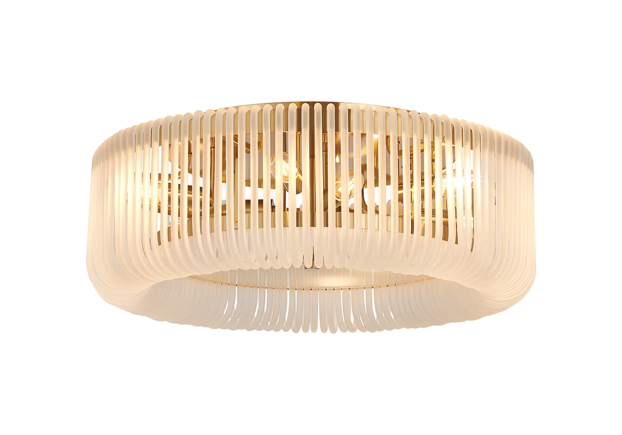 Jonas Round Flush Ceiling Light- Various Sizes & Finishes