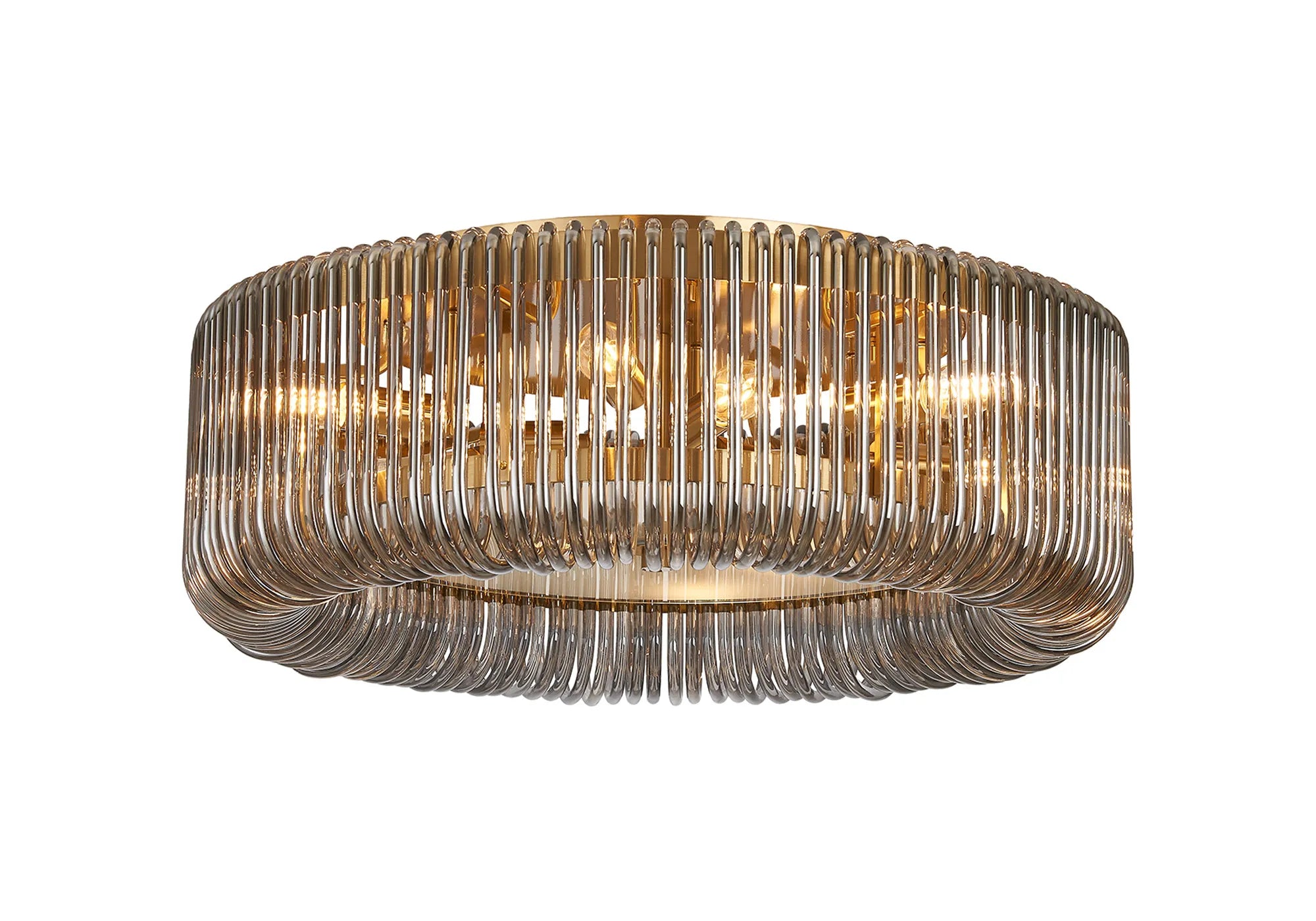 Jonas Round Flush Ceiling Light- Various Sizes & Finishes