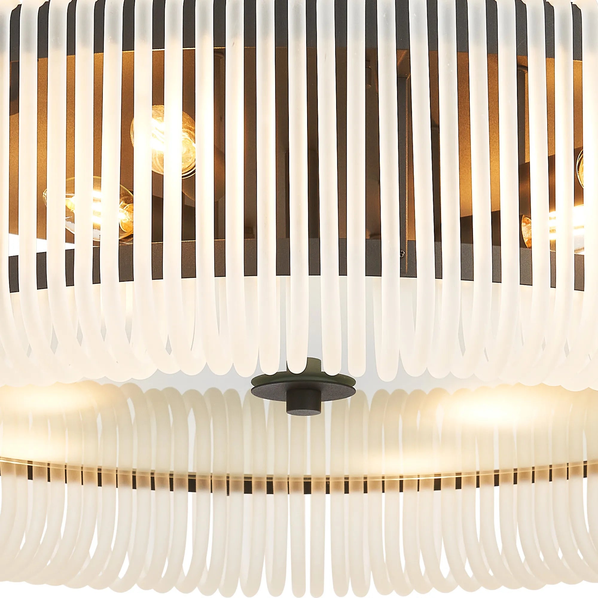 Jonas Round Flush Ceiling Light- Various Sizes & Finishes