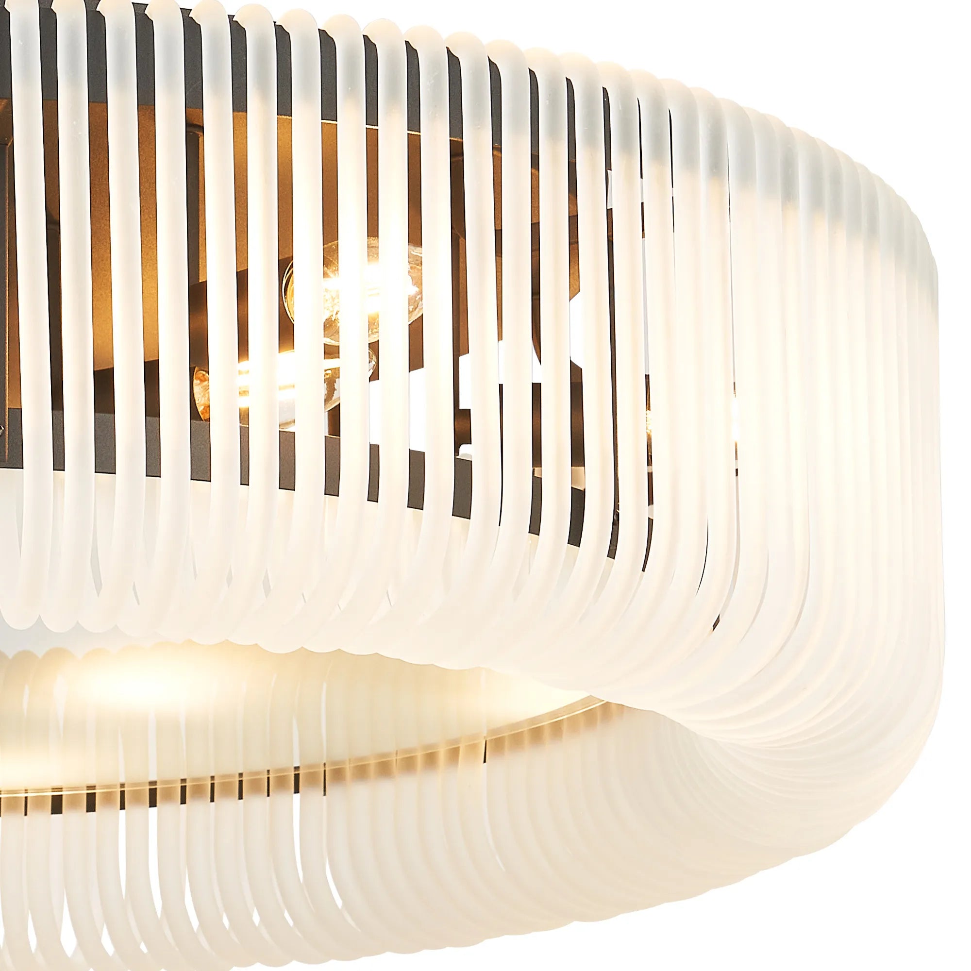 Jonas Round Flush Ceiling Light- Various Sizes & Finishes