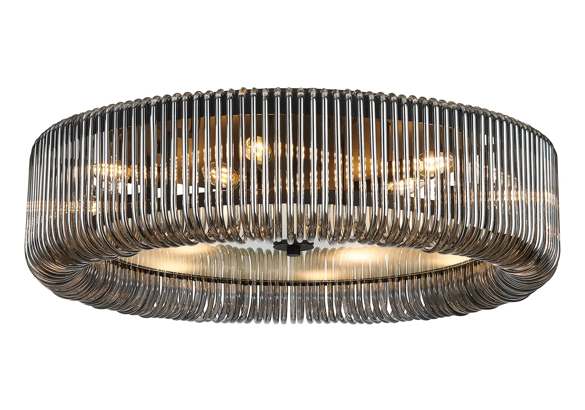 Jonas Round Flush Ceiling Light- Various Sizes & Finishes
