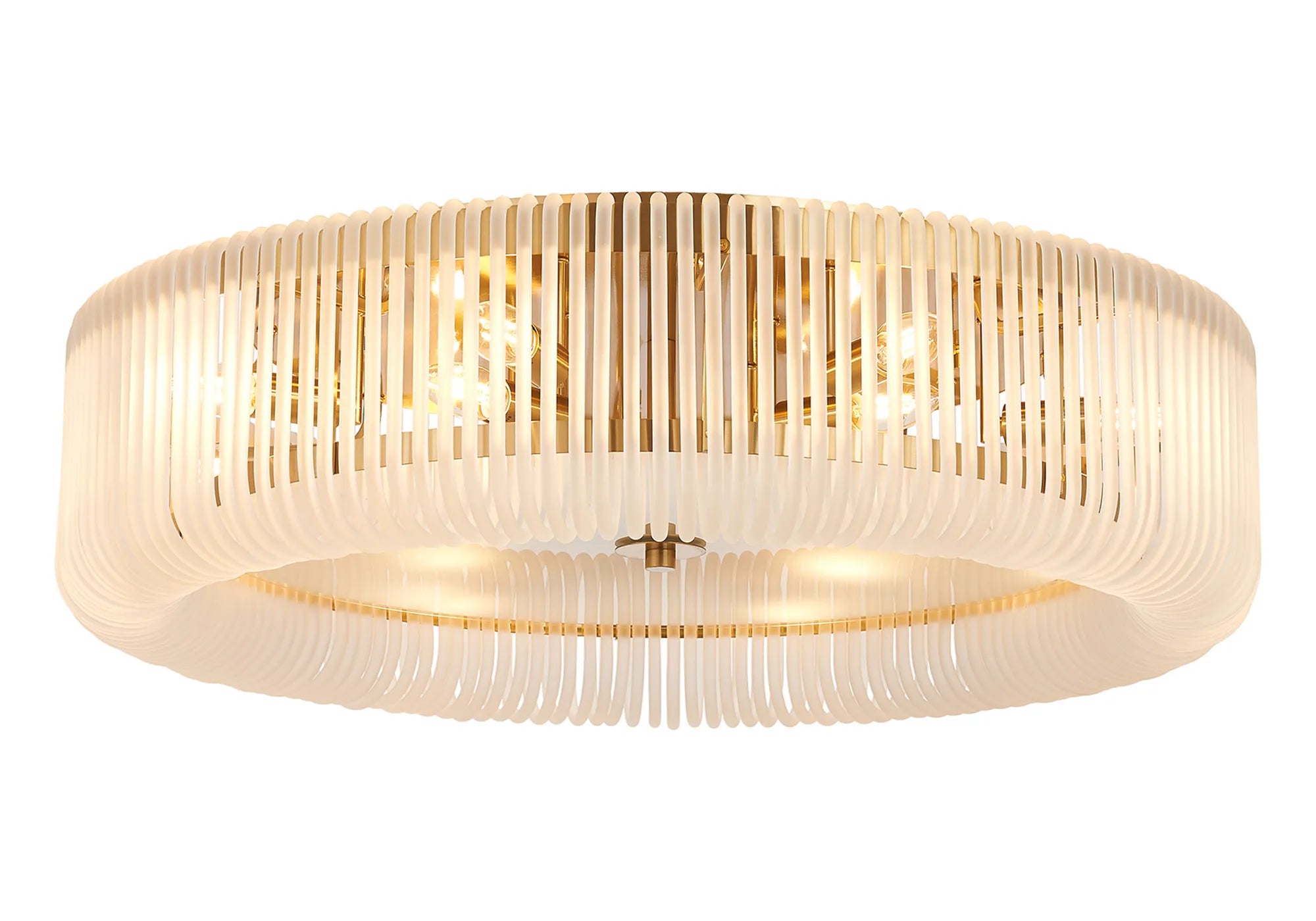 Jonas Round Flush Ceiling Light- Various Sizes & Finishes