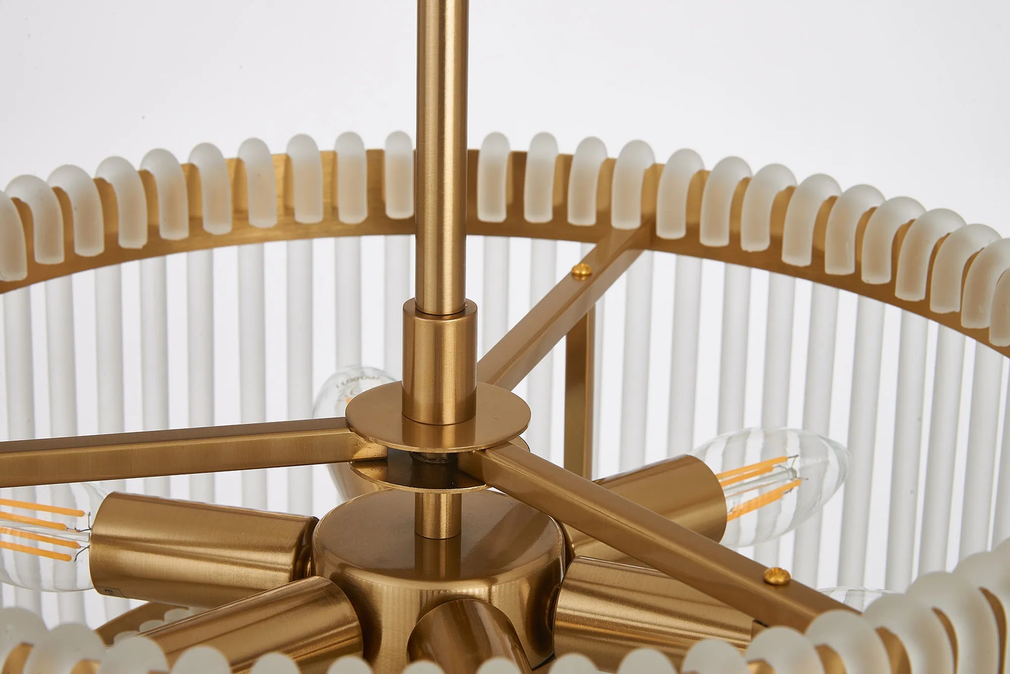 Jonas Round Pendant 6Lt  E14- Various Colors