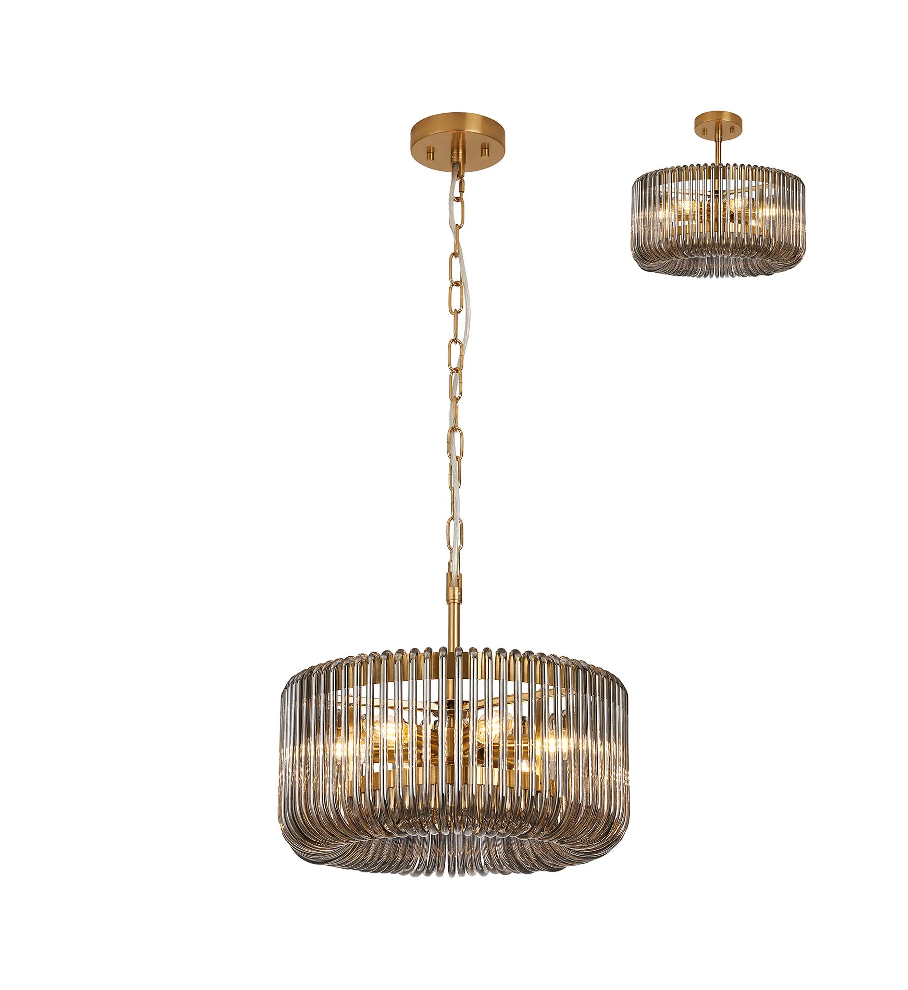 Jonas Round Pendant 6Lt  E14- Various Colors