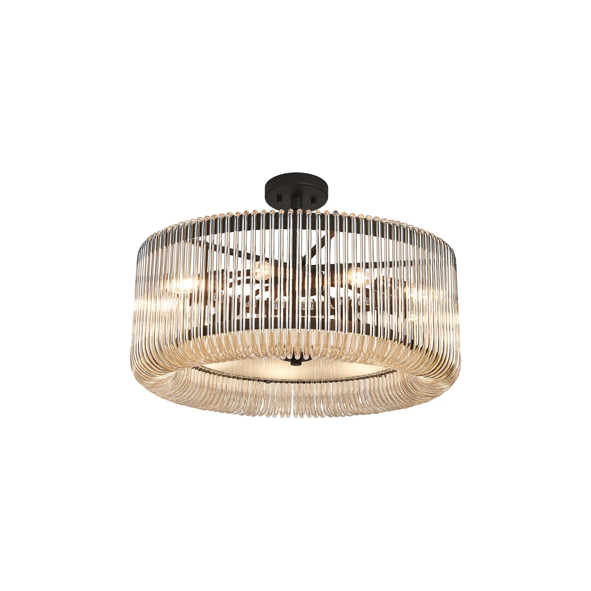 Jonas 9/12/15 Lt Round Pendant/Semi Ceiling- Various Finishes & Sizes