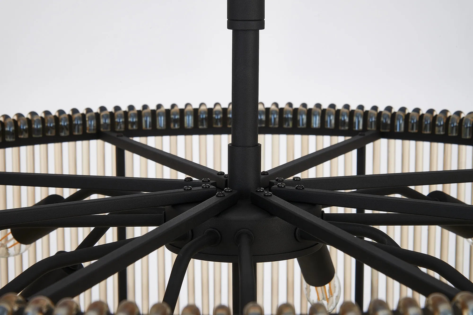 Jonas 9/12/15 Lt Round Pendant/Semi Ceiling- Various Finishes & Sizes