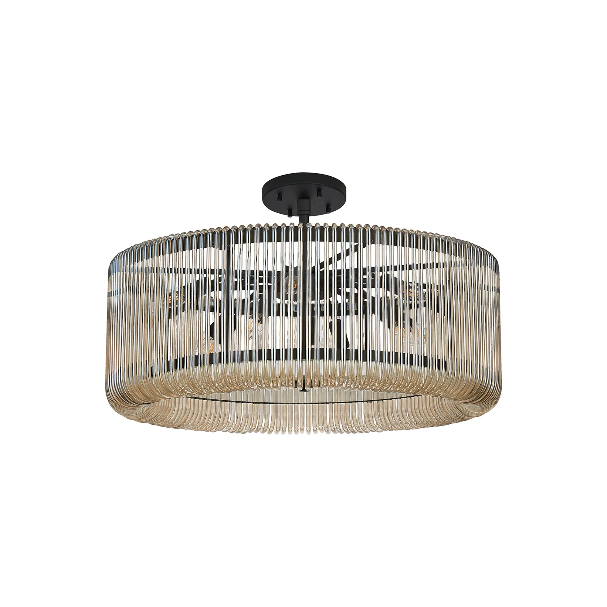 Jonas 9/12/15 Lt Round Pendant/Semi Ceiling- Various Finishes & Sizes