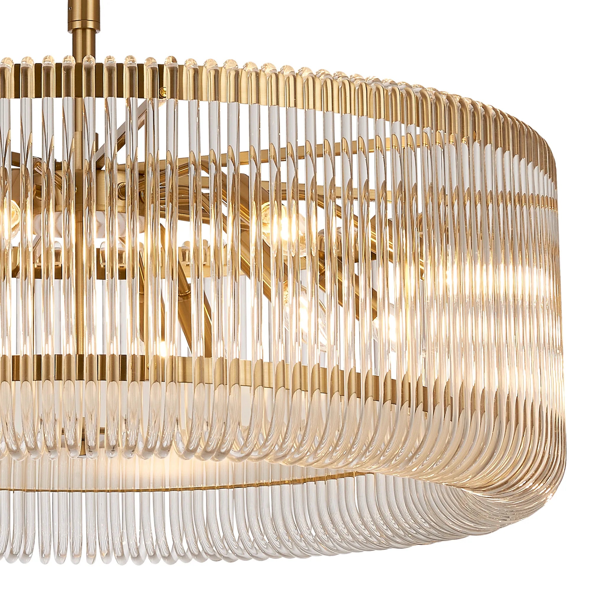 Jonas 9/12/15 Lt Round Pendant/Semi Ceiling- Various Finishes & Sizes