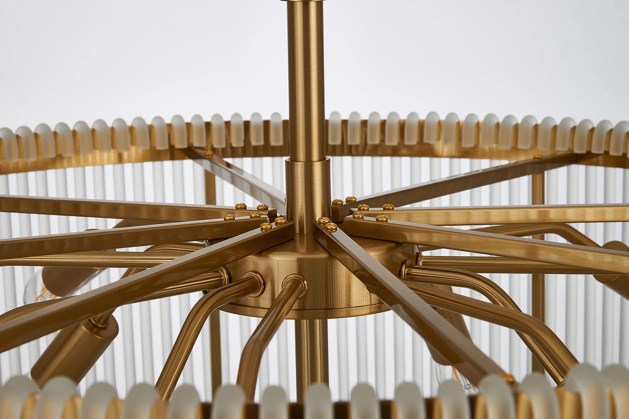 Jonas 9/12/15 Lt Round Pendant/Semi Ceiling- Various Finishes & Sizes