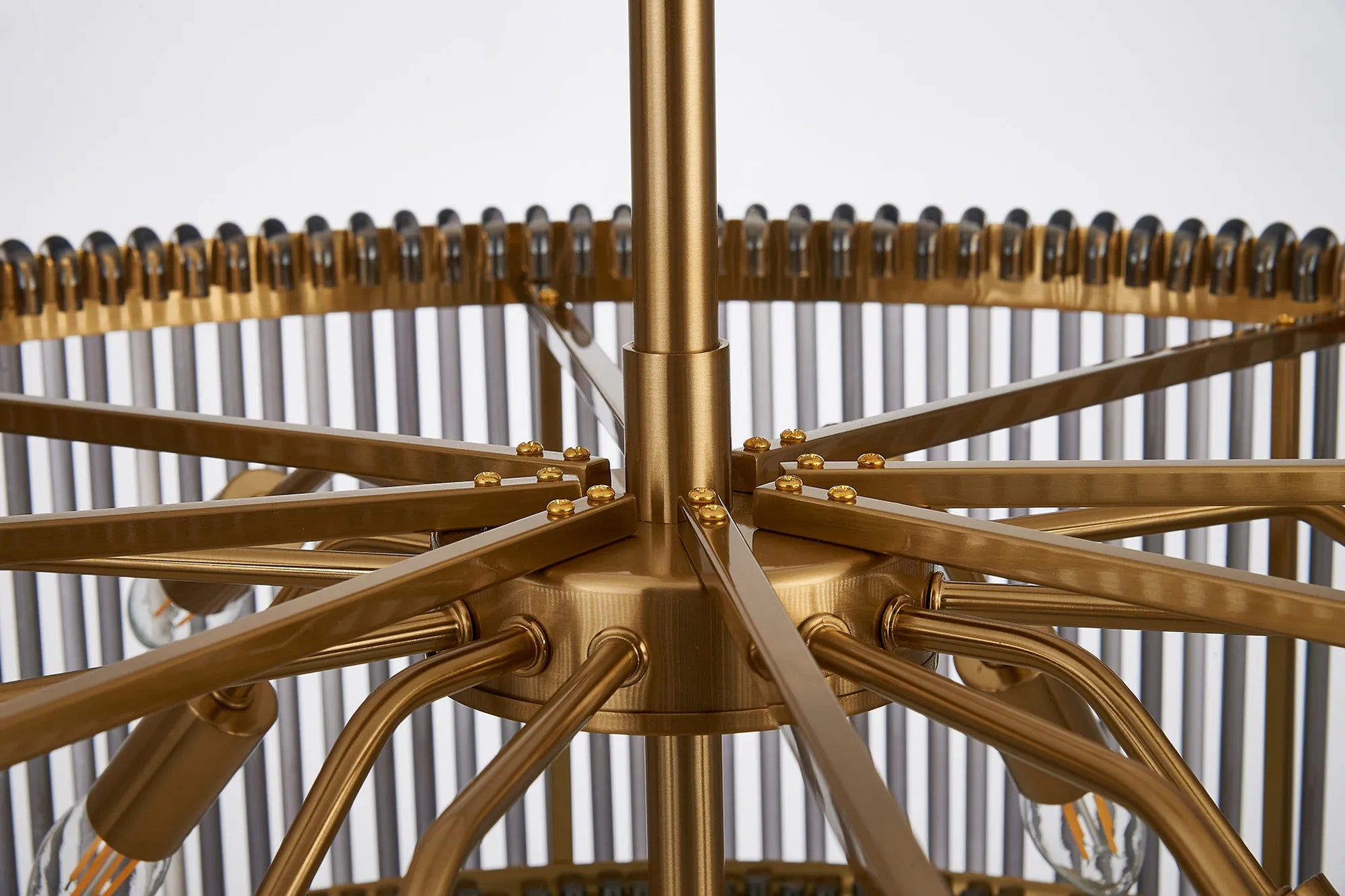 Jonas 9/12/15 Lt Round Pendant/Semi Ceiling- Various Finishes & Sizes