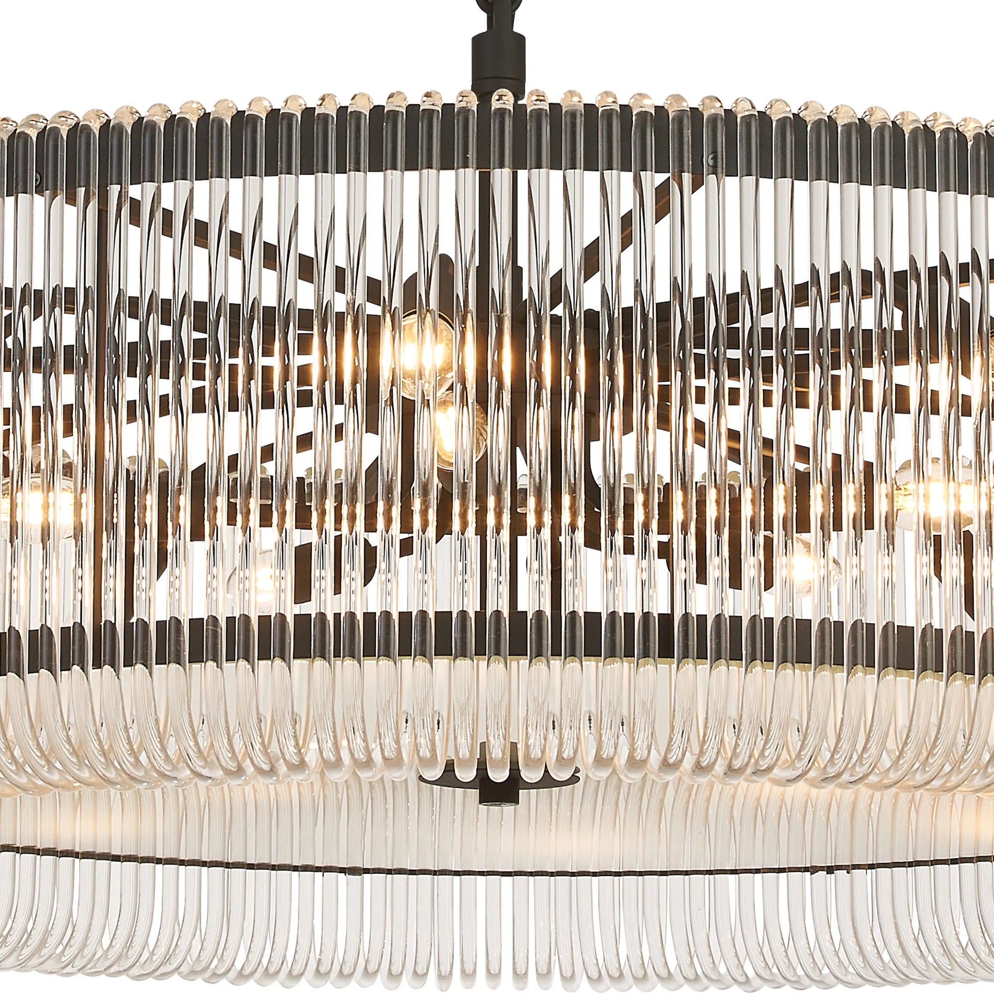 Jonas 9/12/15 Lt Round Pendant/Semi Ceiling- Various Finishes & Sizes