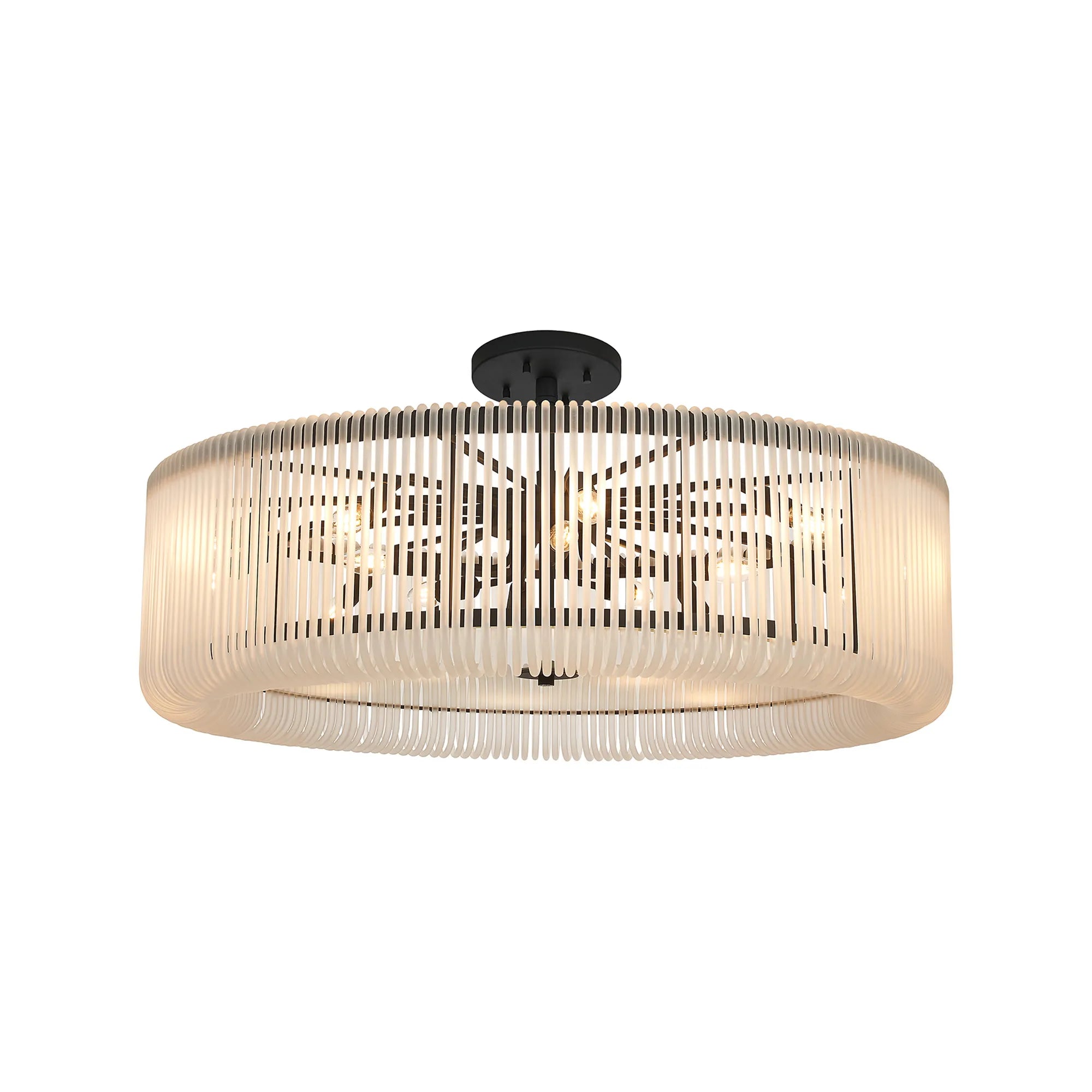 Jonas 9/12/15 Lt Round Pendant/Semi Ceiling- Various Finishes & Sizes