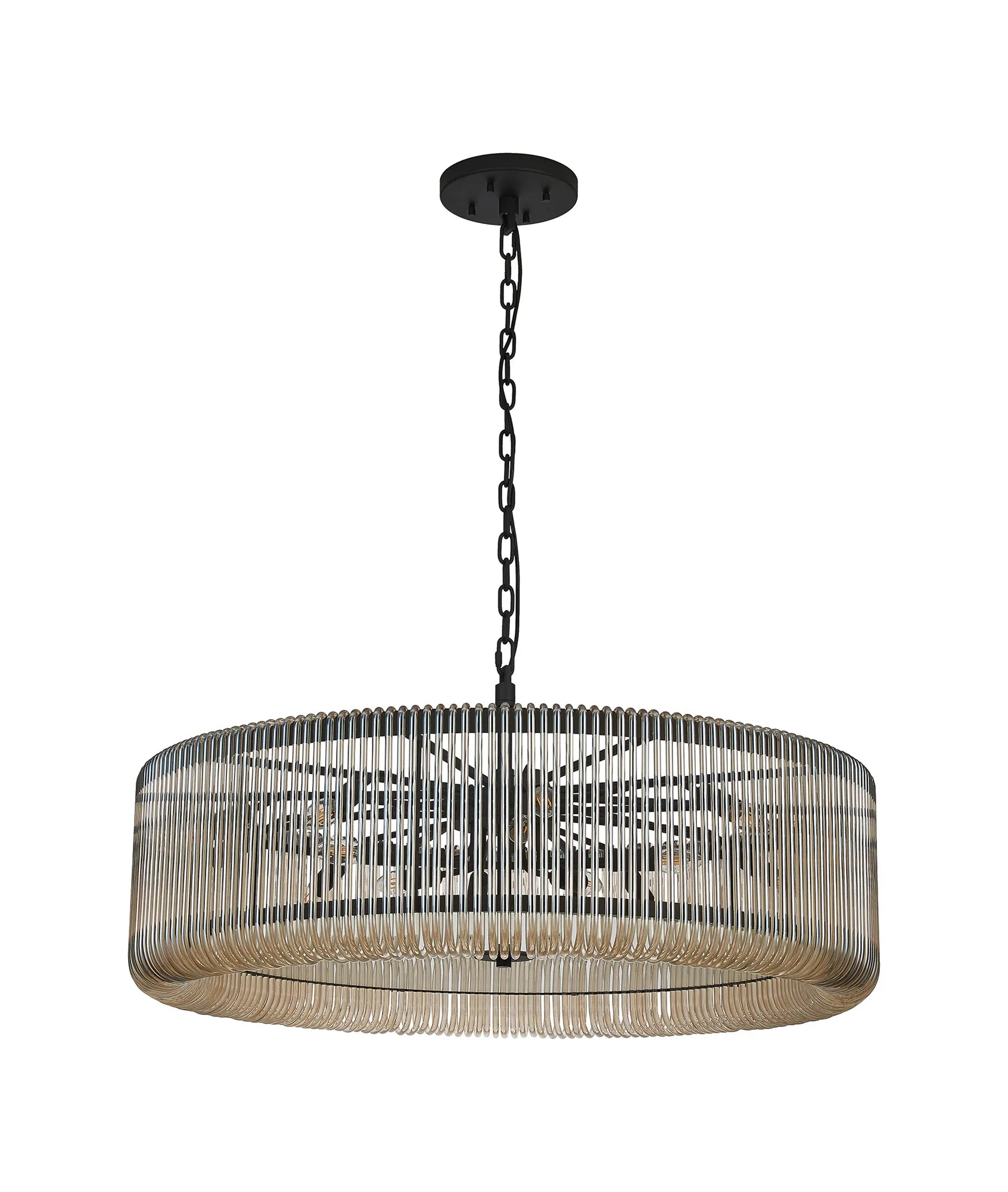 Jonas 9/12/15 Lt Round Pendant/Semi Ceiling- Various Finishes & Sizes