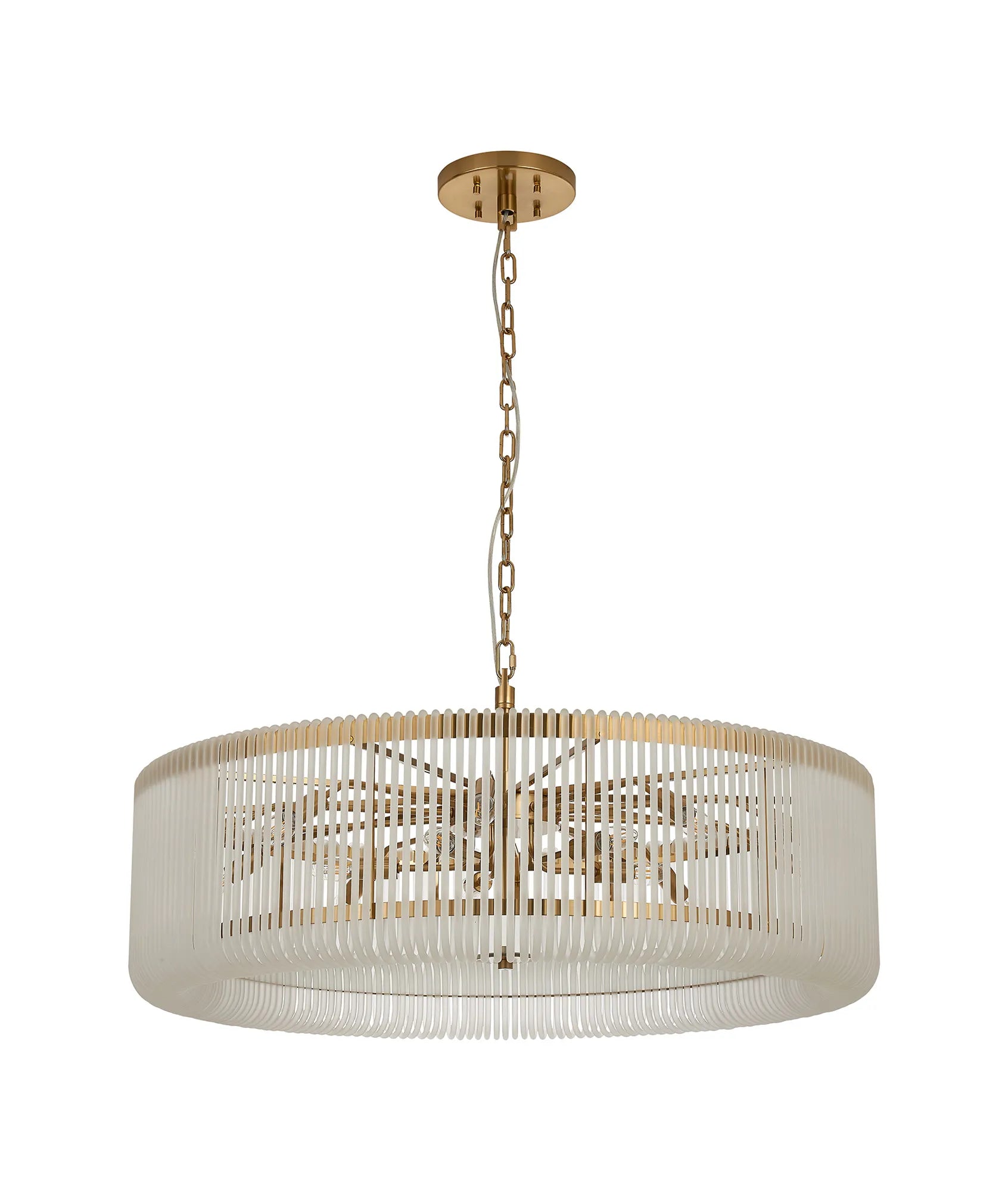 Jonas 9/12/15 Lt Round Pendant/Semi Ceiling- Various Finishes & Sizes