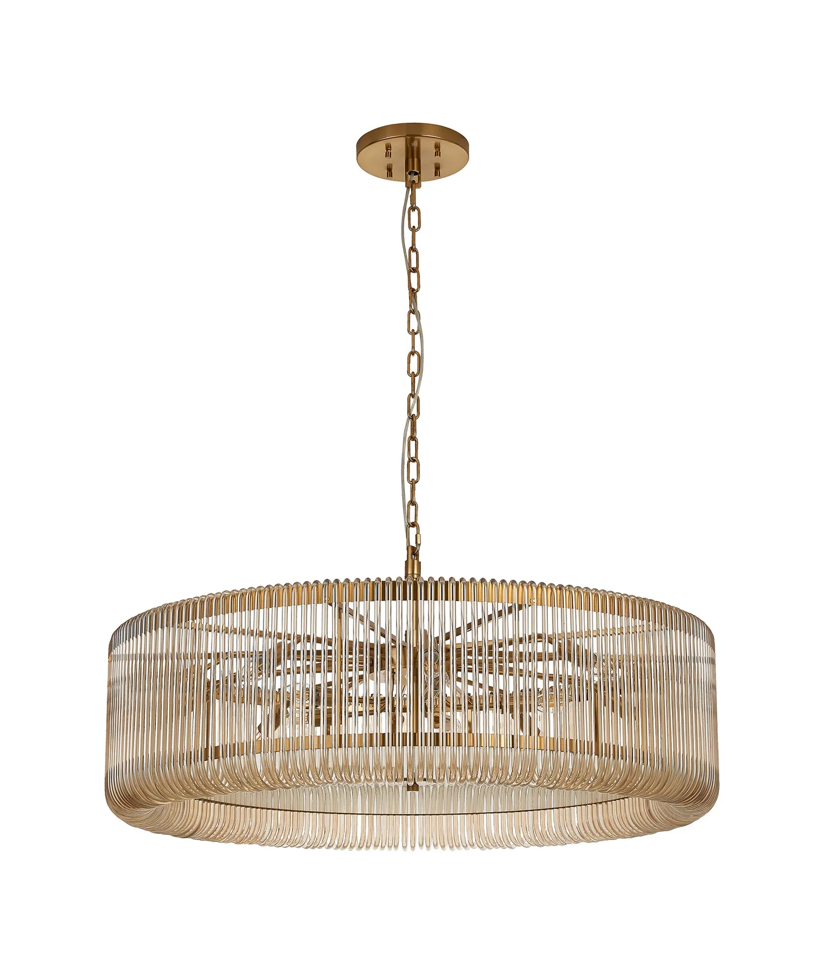 Jonas 9/12/15 Lt Round Pendant/Semi Ceiling- Various Finishes & Sizes