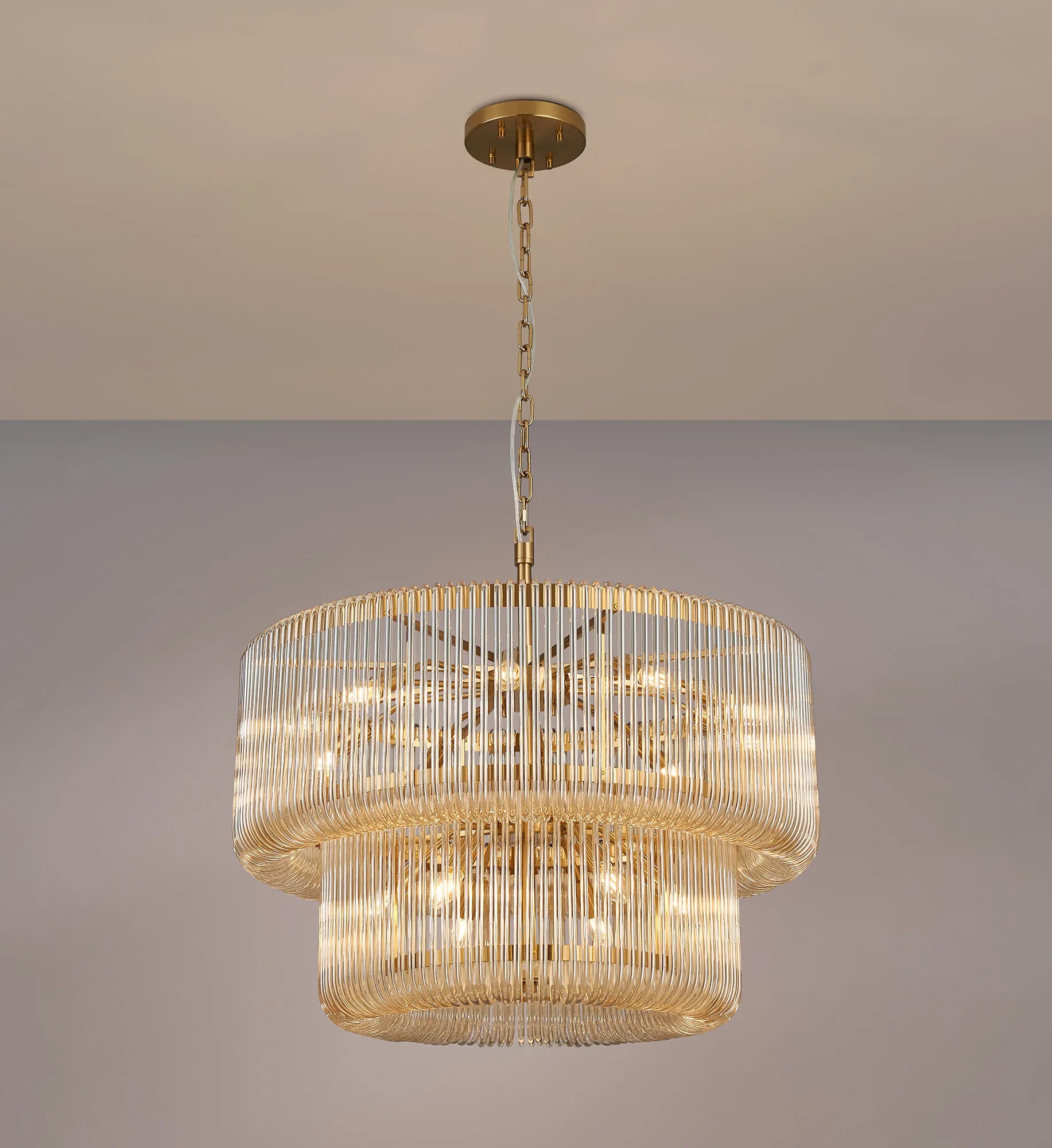 Jonas 2/3 Tier Chandelier- Various Finishes