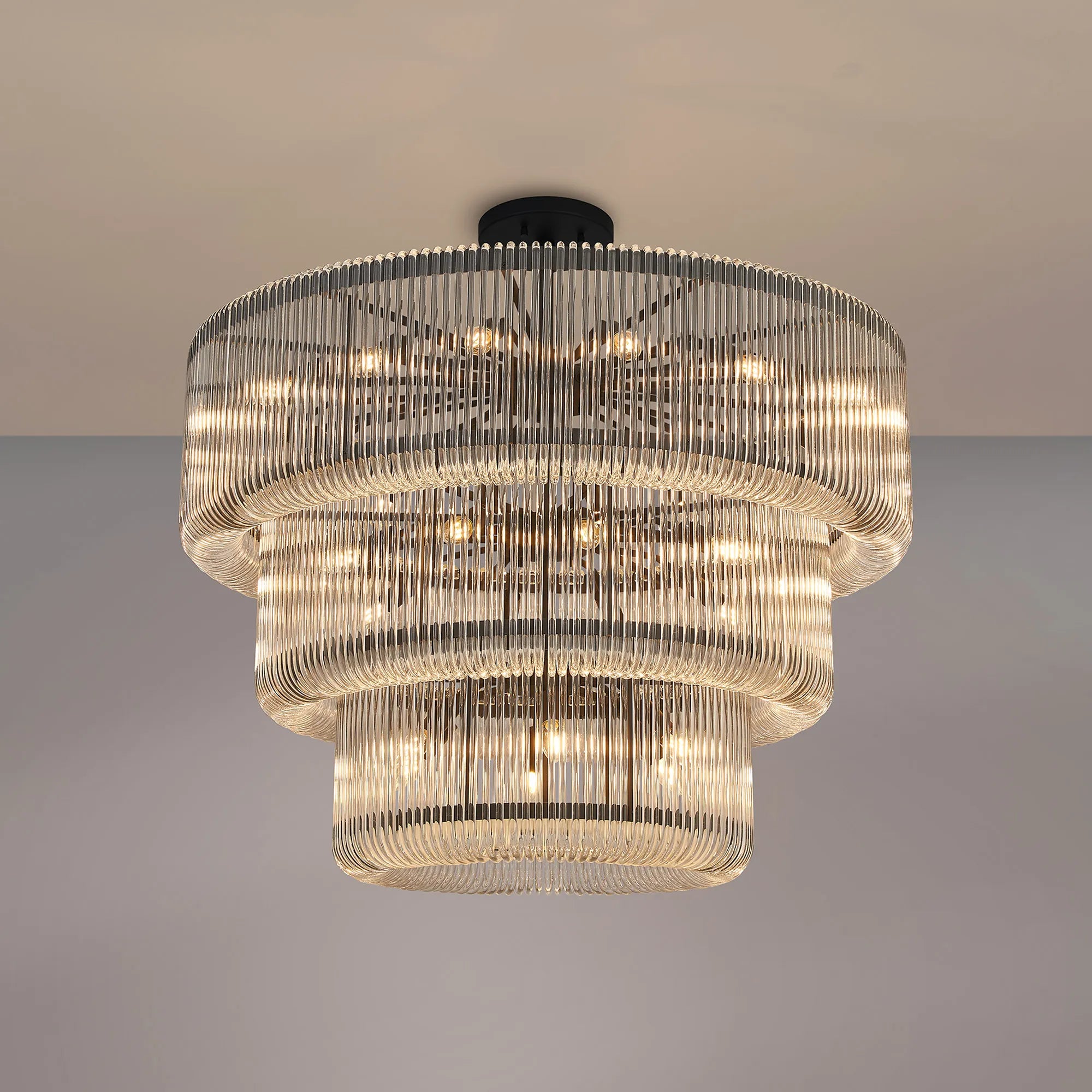 Jonas 2/3 Tier Chandelier- Various Finishes