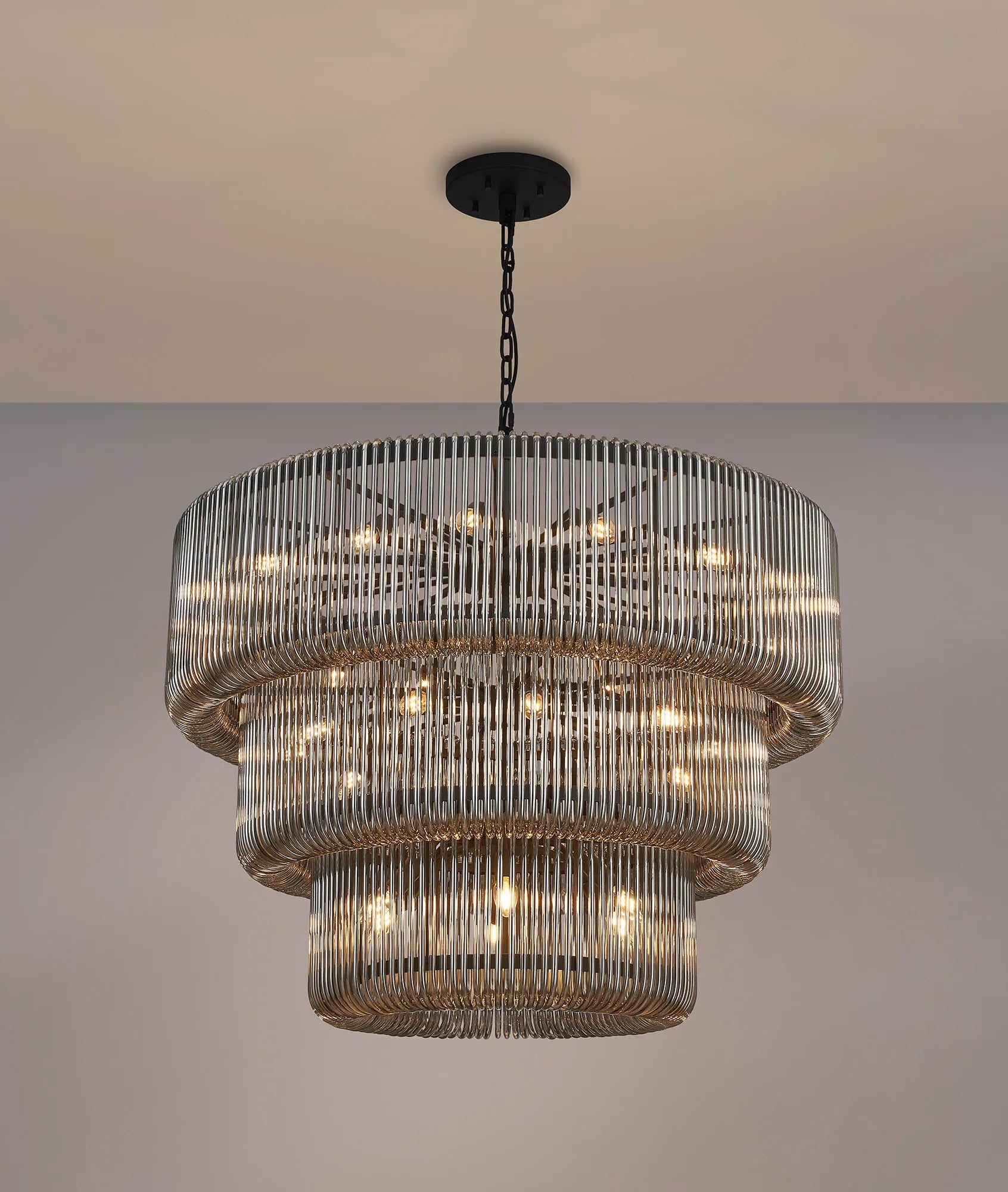 Jonas 2/3 Tier Chandelier- Various Finishes