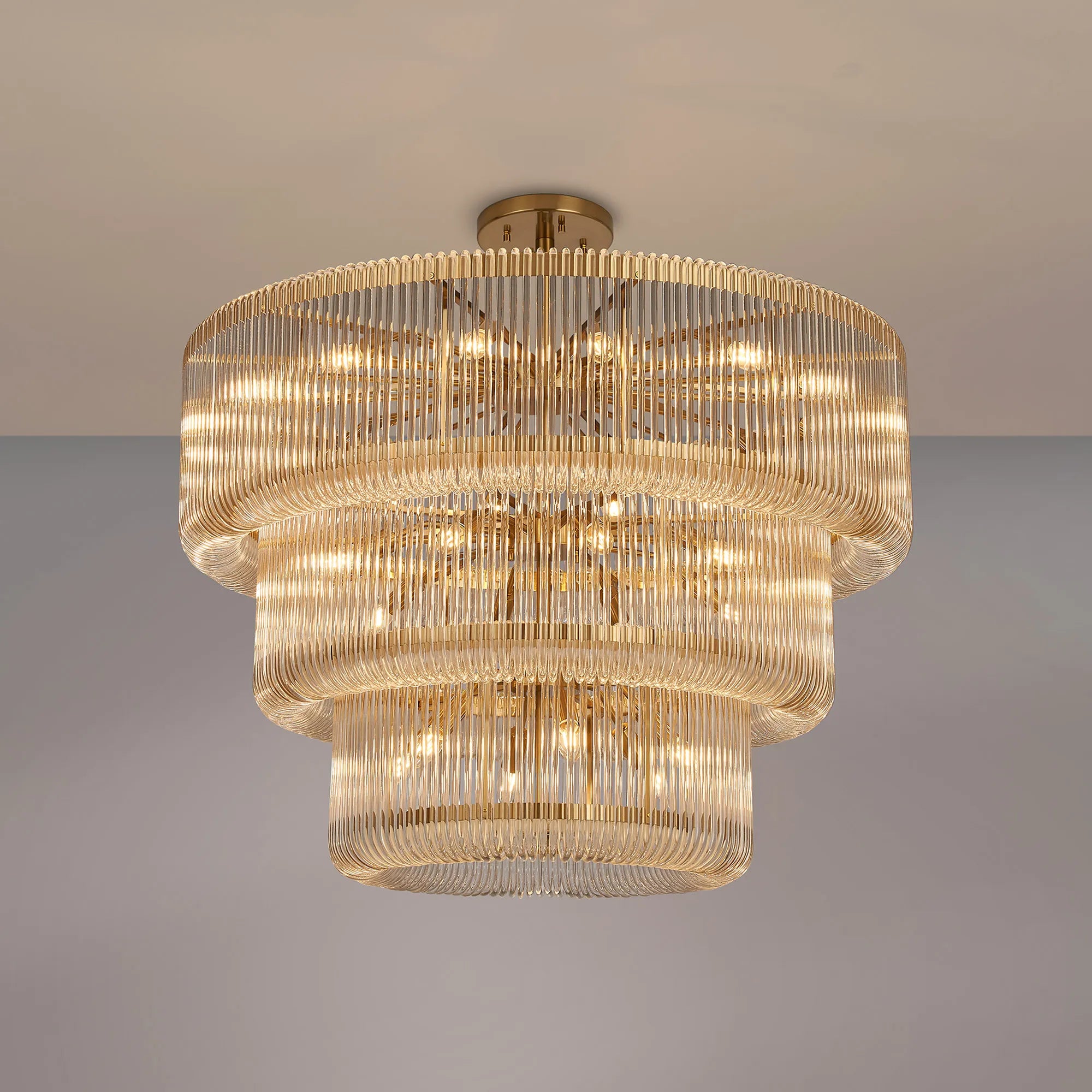 Jonas 2/3 Tier Chandelier- Various Finishes