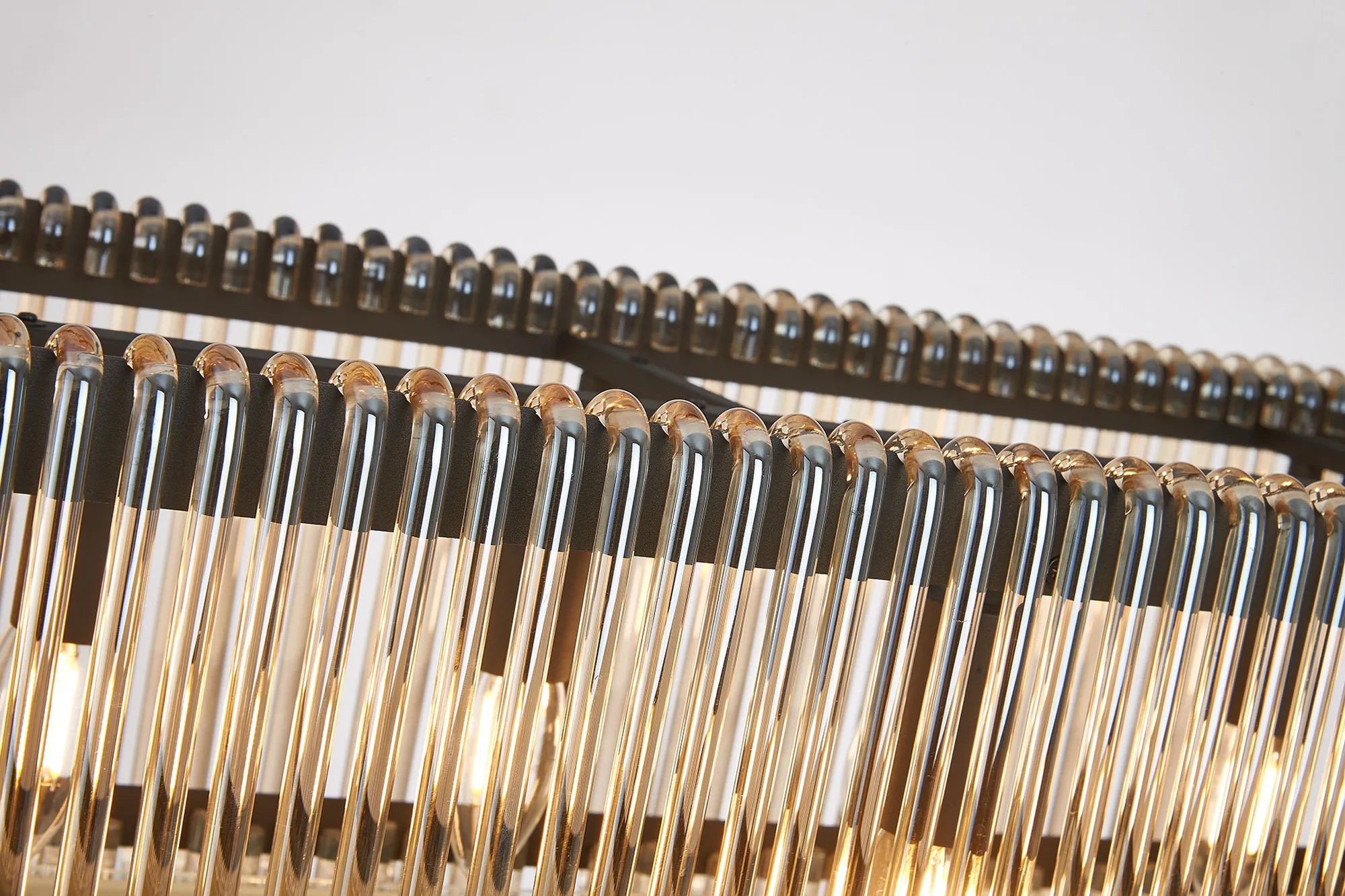 Jonas 100 x 35cm Oval Linear Pendant/Semi Ceiling- Various Finishes