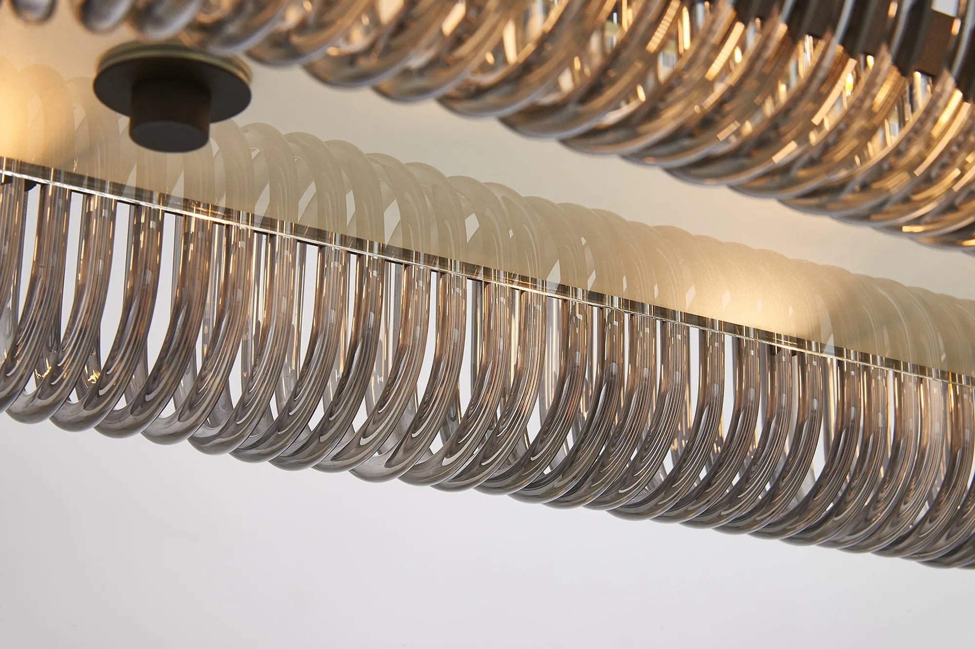 Jonas 100 x 35cm Oval Linear Pendant/Semi Ceiling- Various Finishes