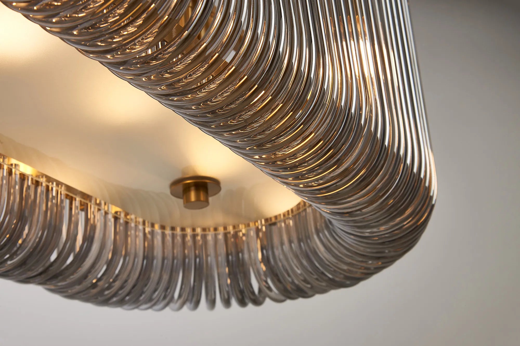 Jonas 100 x 35cm Oval Linear Pendant/Semi Ceiling- Various Finishes