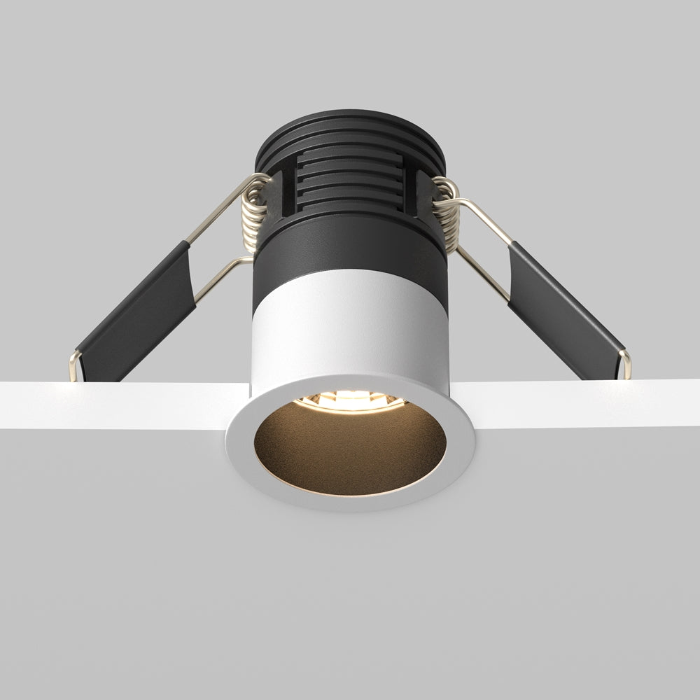 Minor Recessed Downlight- Black & White Finish