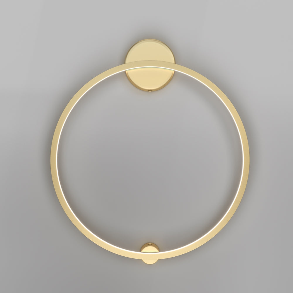 Halo - Small/Medium/Large Led Wall Light Brass Finish
