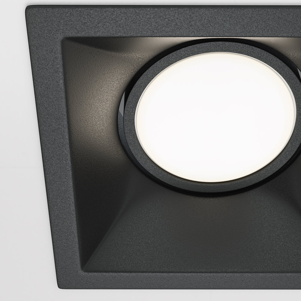 Dot Square Downlight Dot GU10 1x10W- Various Sizes