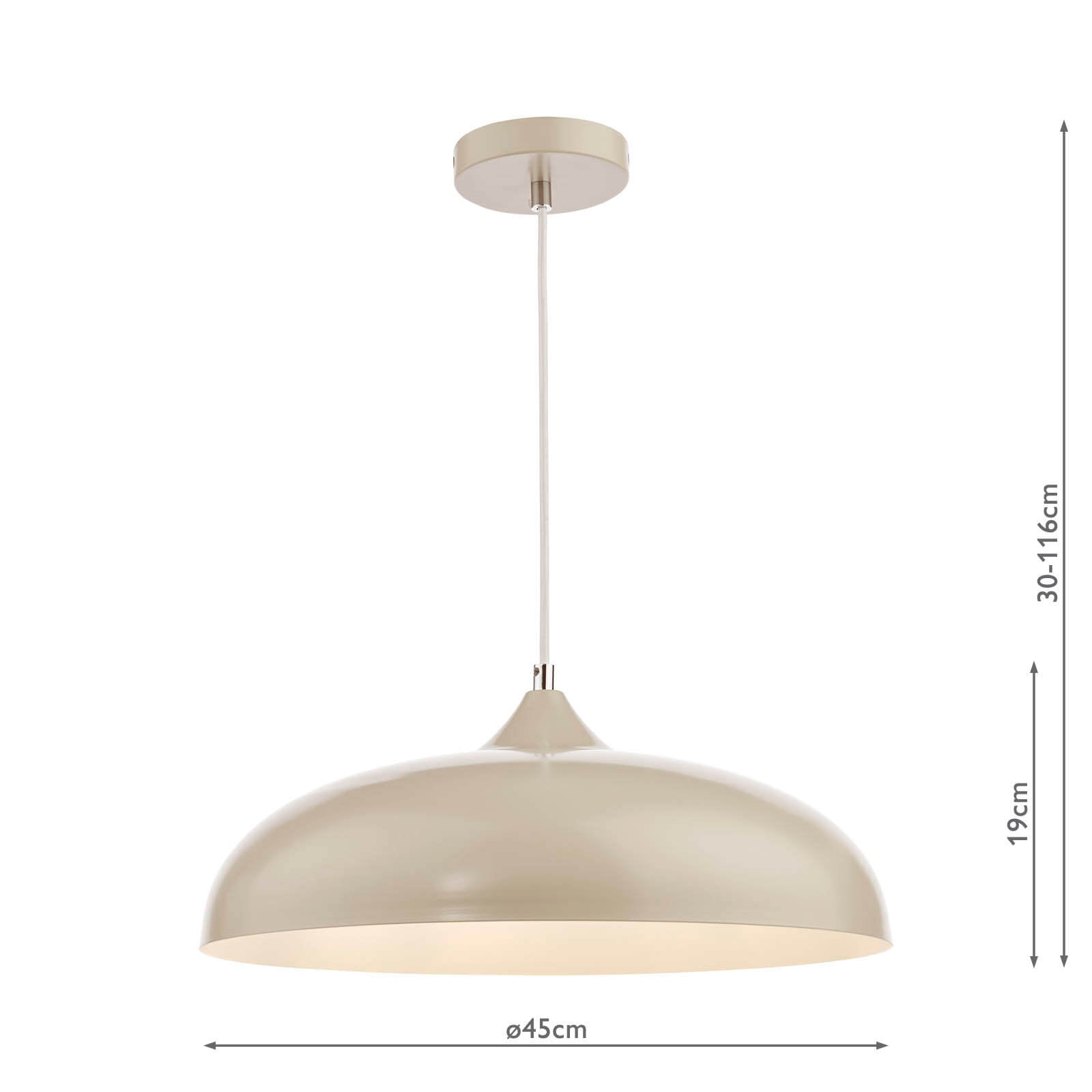 Kaelan 1 Light Pendant-  Various Finishes