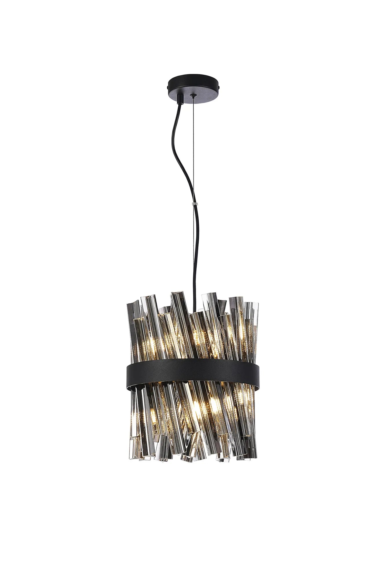 Bellina 6/10/18/32/34Lt Round Pendant, Brass/Nickel/Black - Various Finishes