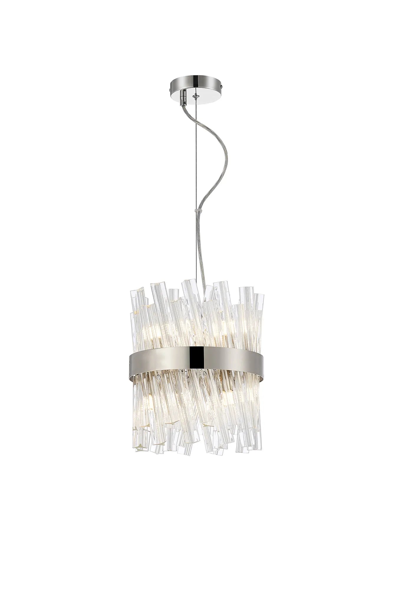 Bellina 6/10/18/32/34Lt Round Pendant, Brass/Nickel/Black - Various Finishes
