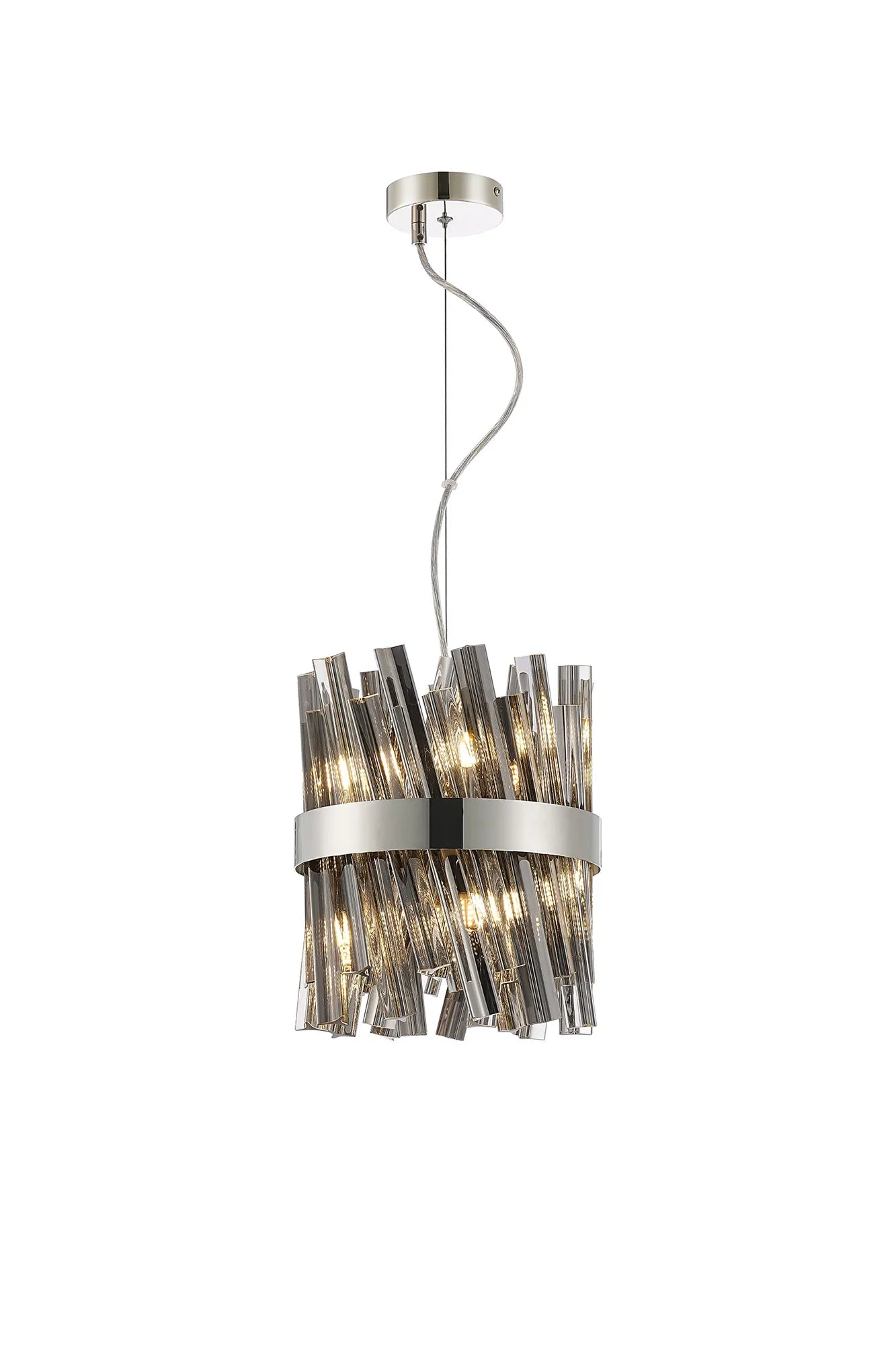 Bellina 6/10/18/32/34Lt Round Pendant, Brass/Nickel/Black - Various Finishes