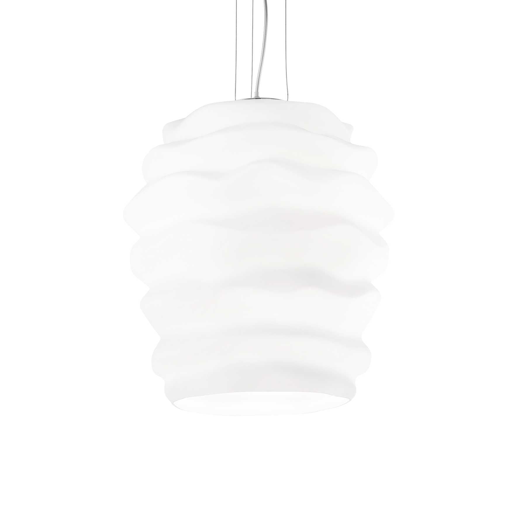 Karma Centre Ceiling Light Small/Big - White Finish - Cusack Lighting