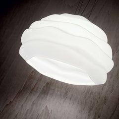 Karma Centre Ceiling Light Small/Big - White Finish - Cusack Lighting