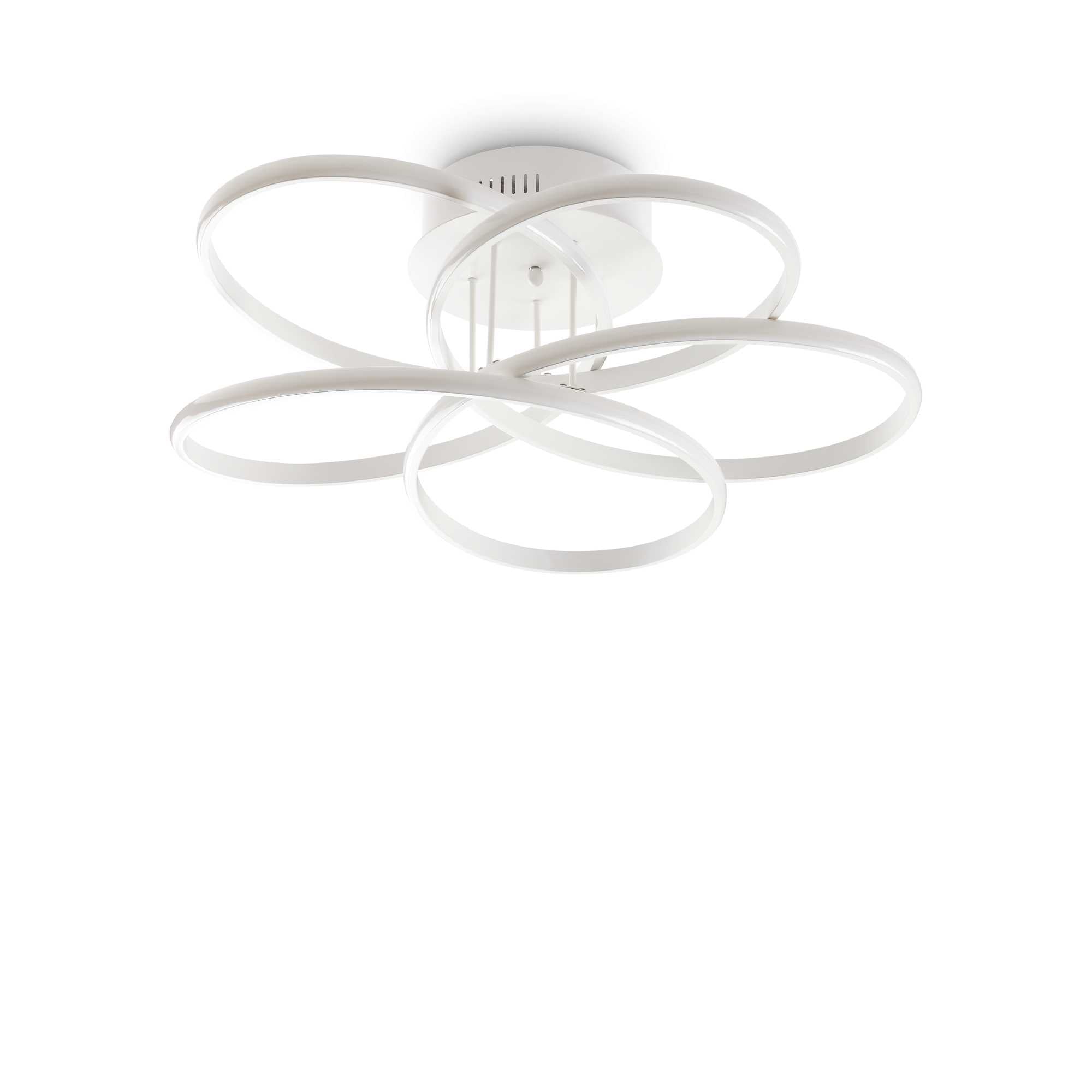 Karol Semi Flush Medium/Large - White Finish - Cusack Lighting
