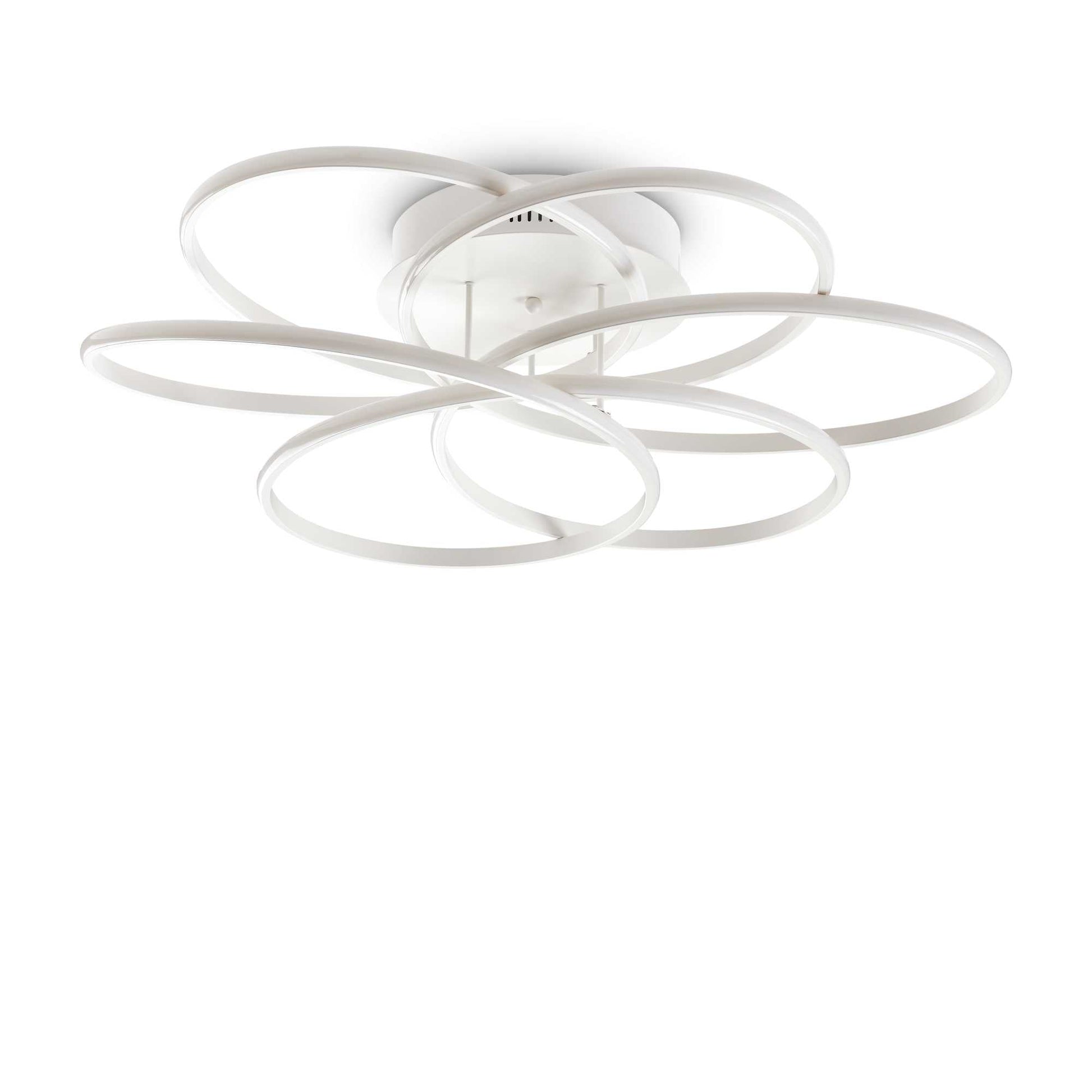 Karol Semi Flush Medium/Large - White Finish - Cusack Lighting