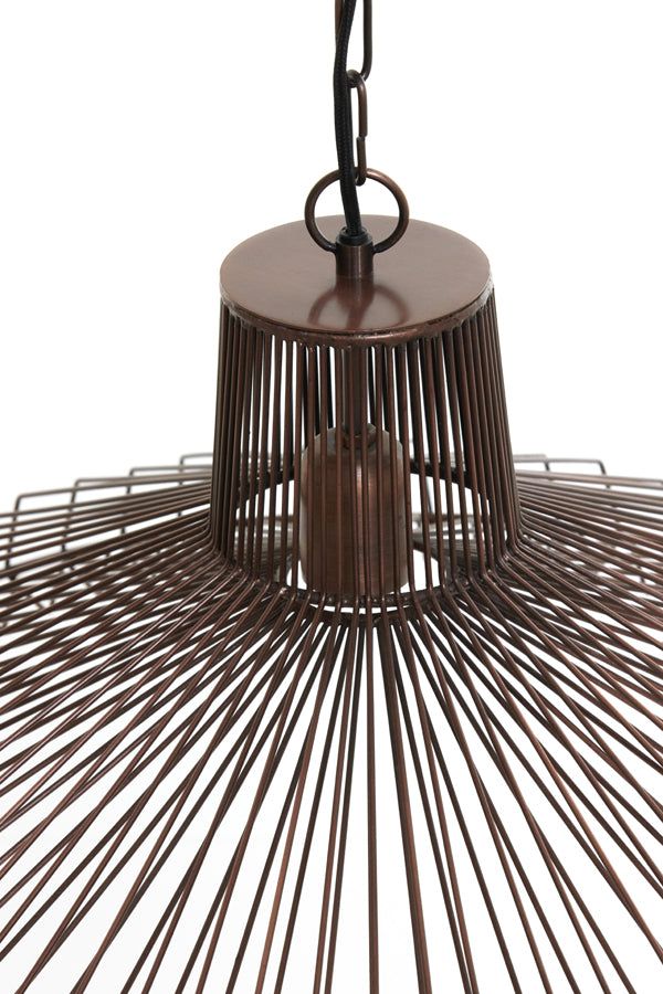 Kasper Hanging Lamp - Antique Copper Finish