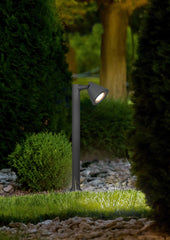 Kaveri Anthracite Bollard IP44 - Small / Medium