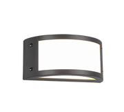 Kendal Anthracite/White mat Outdoor LED Wall Light 