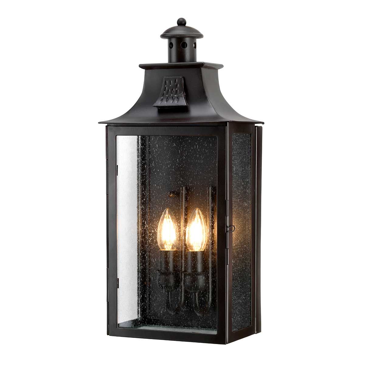 Kendal Old Bronze Traditional Wall Lantern