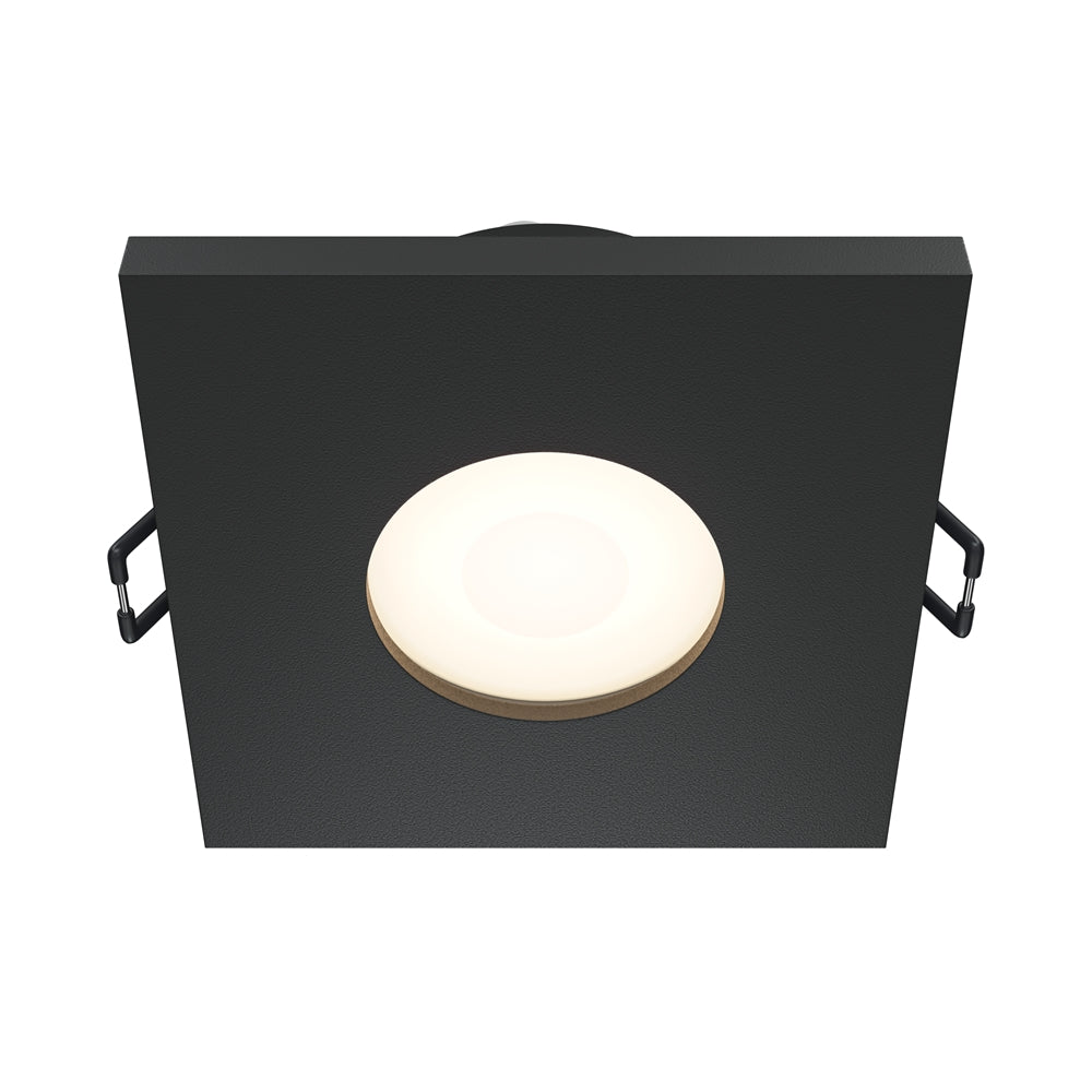 Stark Round/Square Recessed Bathroom Light IP65 - Various Colours