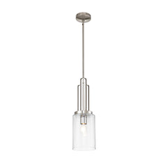 Kimrose 1 Light Mini Pendant – Brass/Nickel