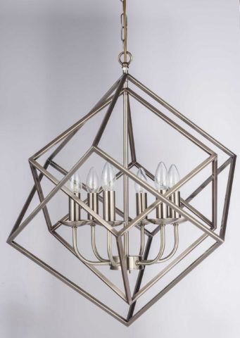 Kinsale 6Lt Centre Ceiling Light - Antique Brass Finish