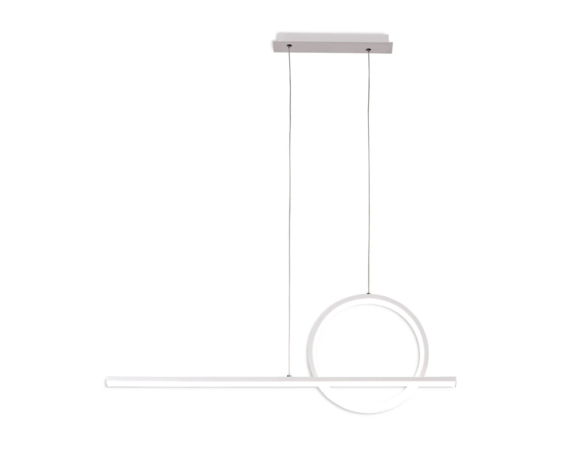 Kitesurf Loop Over LED Pendant - Black/White