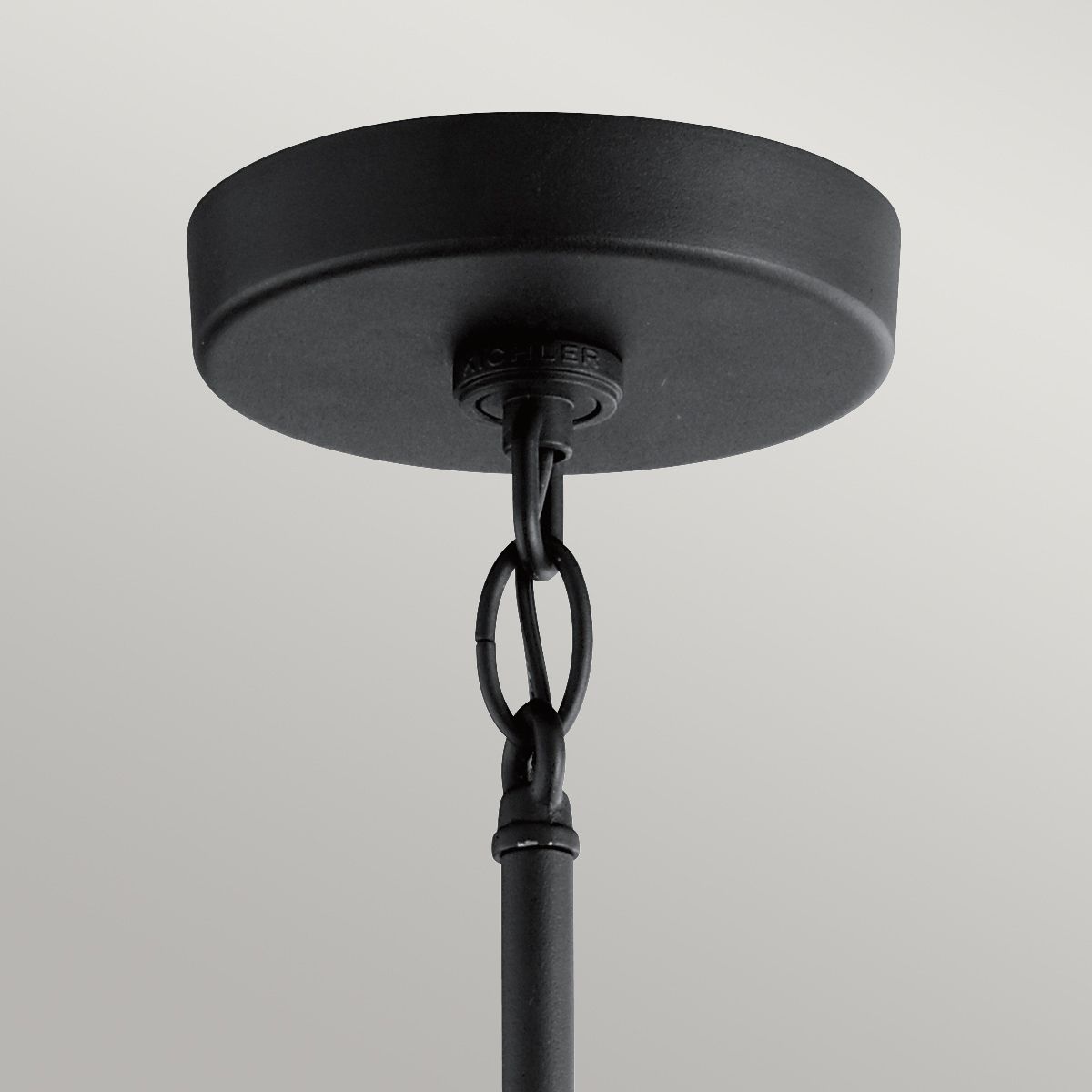 Camillo 1lt Outdoor Pendant - Painted Natural Brass/Textured Black IP44 E27