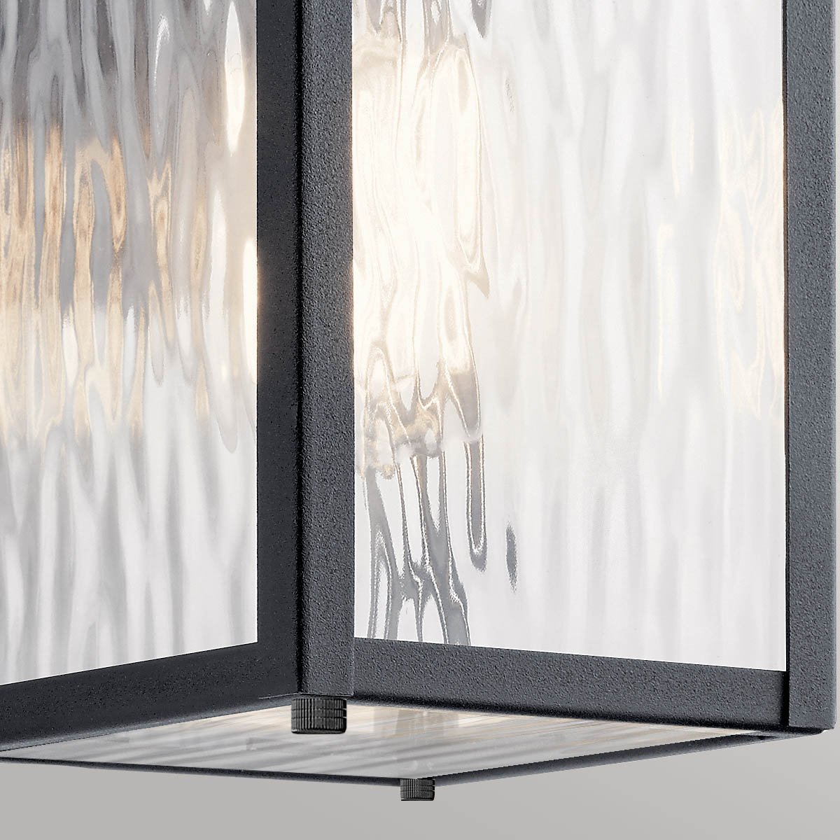 Cappanna 1 lt Exterior Wall Lantern - Textured Black  IP44 E27